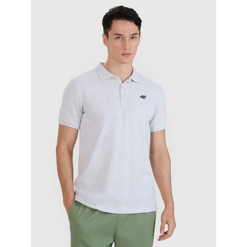 Men's regular polo shirt 4F 4FWMM00TPTSM366-27M *Kategoria tymczasowa Your Sports Performance