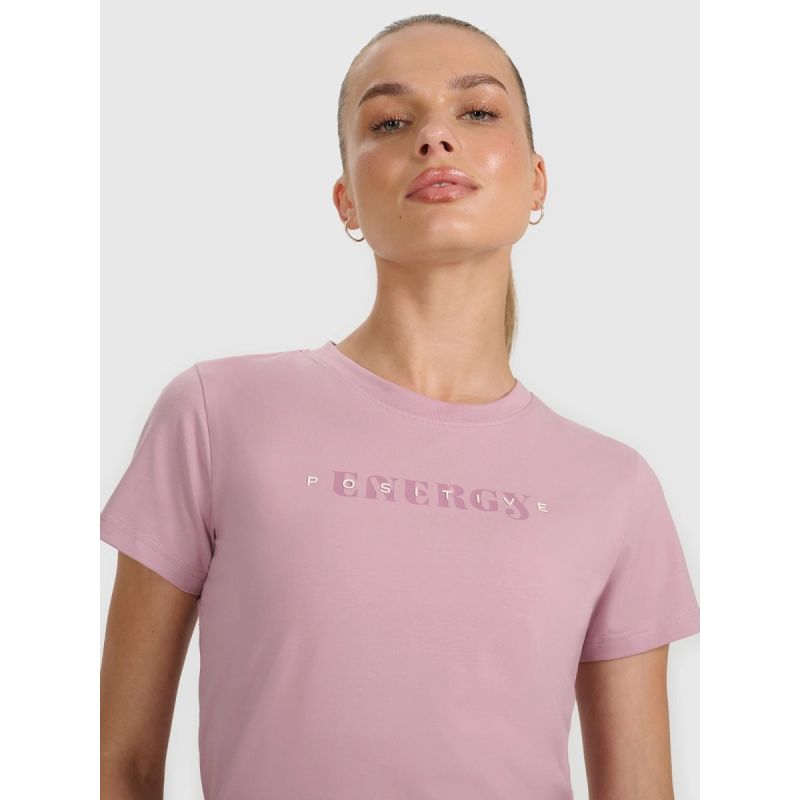 Women's T-shirt with print 4F 4FRAW25TTSHF3228-56S *Kategoria tymczasowa Your Sports Performance