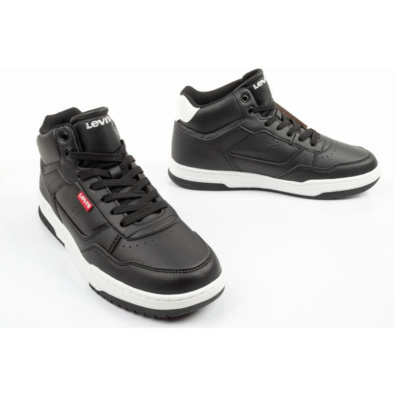Levi's John SE black high-top sports shoes for kids