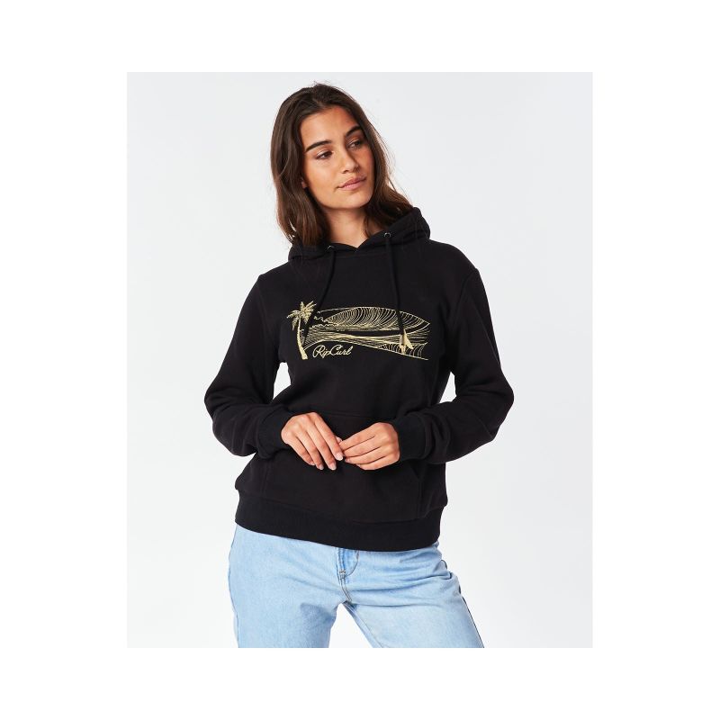 RIP CURL Playabella Script Hood - black Import z PMSport Your Sports Performance