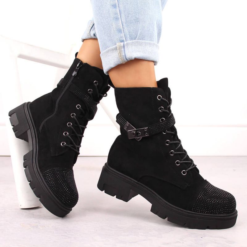 Insulated platform work boots S.Barski W OLI266 black Footwear/Outdoor/S.Barski Your Sports Performance