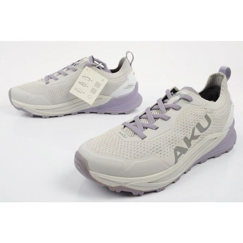Aku women's outdoor trekking shoes Aira comfortable hiking gray purple