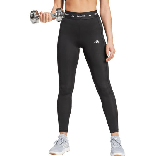 Adidas Techfit Stash Pocket Full-Length women's leggings black IT2282 In preparation Adidas