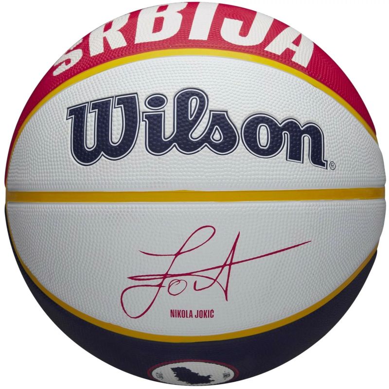 Wilson NBA Player Local Nikola Jokic ball for basket WZ4006701XB Accessories/Balls/Basketball Your Sports Performance