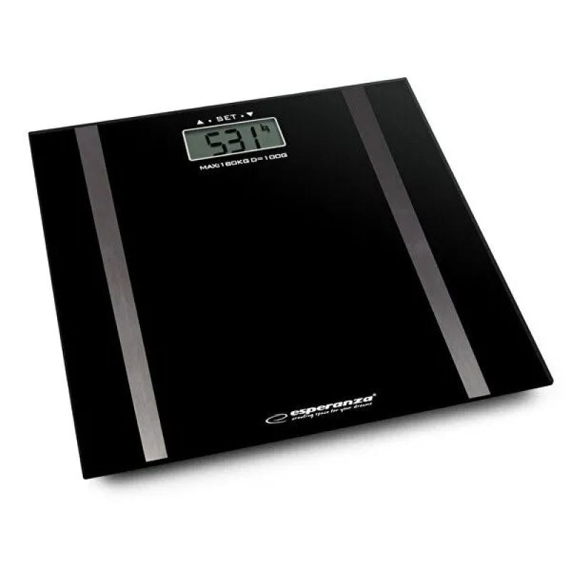 Esperanza SAMBA EBS018K bathroom scale (black) AGD - Produkty/Wagi łazienkowe Your Sports Performance