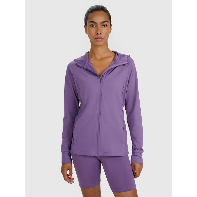 Women's quick-drying regular training sweatshirt 4F 4FWAW25TFSWF585-53S 4f