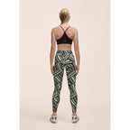 Casall Essential Printed Tights Women's Leggings Green