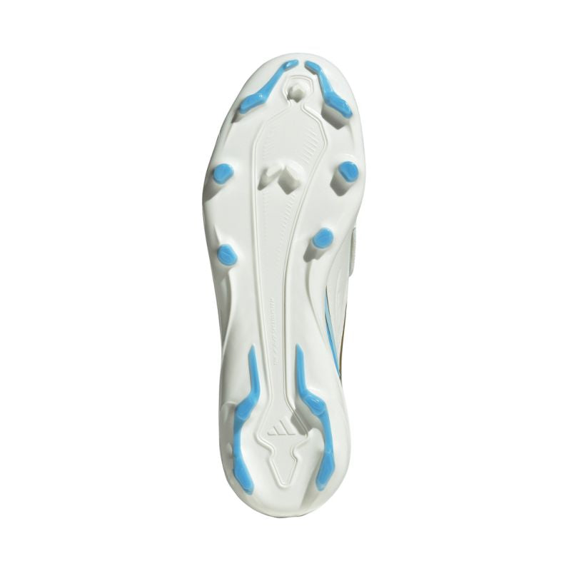 Adidas F50 Messi League LL FG Kids' Soccer Shoes White and Blue IH1907