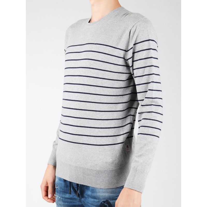 Wrangler Fine Crew Knit Sweater W8550QL37 In preparation Your Sports Performance