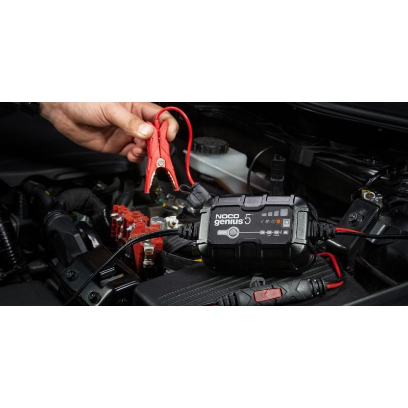 Noco GENIUS5EU 5A Battery Charger Rectifier Elektryka samochodowa/Prostowniki Your Sports Performance
