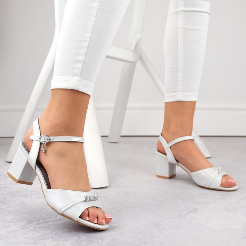 Vinceza W JAN305 silver high-heeled sandals Footwear/Lifestyle/Vinceza Your Sports Performance