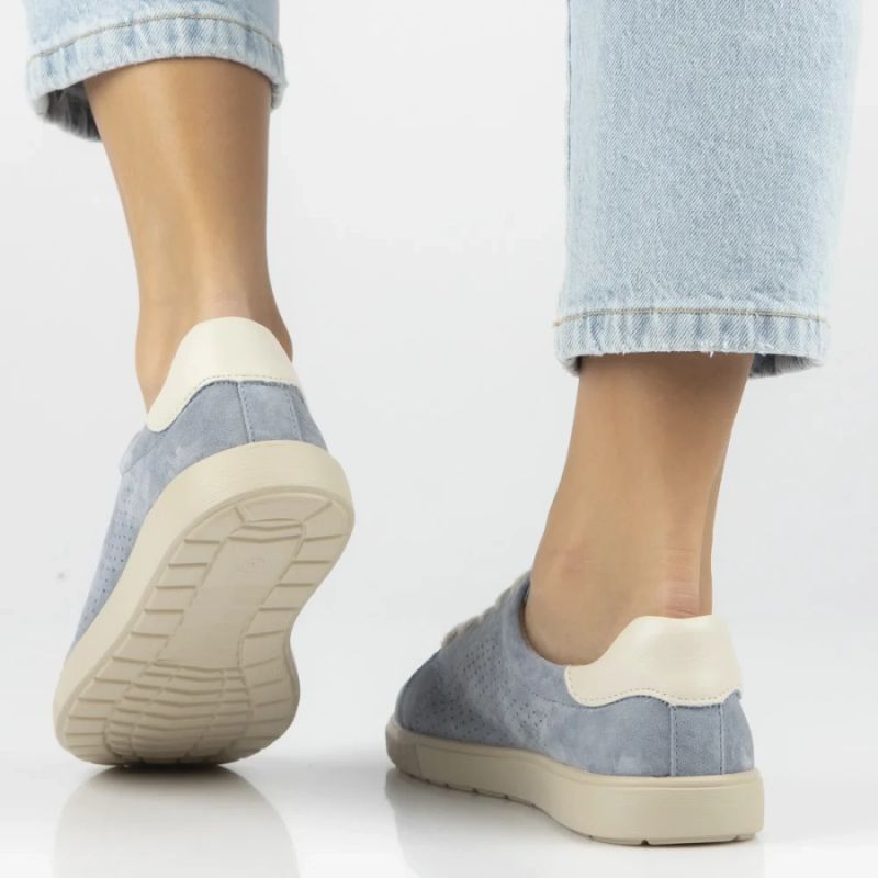 Women's blue leather shoes Filippo DP6738 Filippo