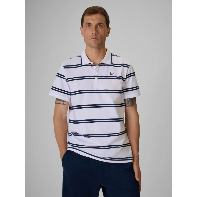 Men's regular polo shirt 4F 4FRSS26TPTSM0898-10S