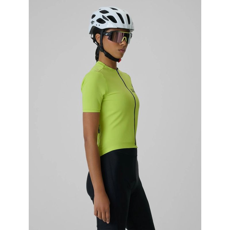 Women's cycling jersey with UPF50+ filter 4F 4FRSS26TFTSF2454-45S