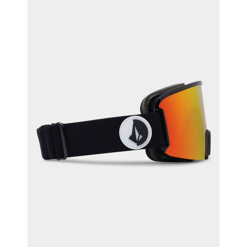 Volcom GARDEN GLOSS BLACK/RED CHROME snowboard goggles (VG0122100) Accessories/Skiing/Gogle/Volcom Your Sports Performance