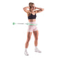 Hula hoop HMS HHW06 with studs, weight and counter green In preparation Your Sports Performance