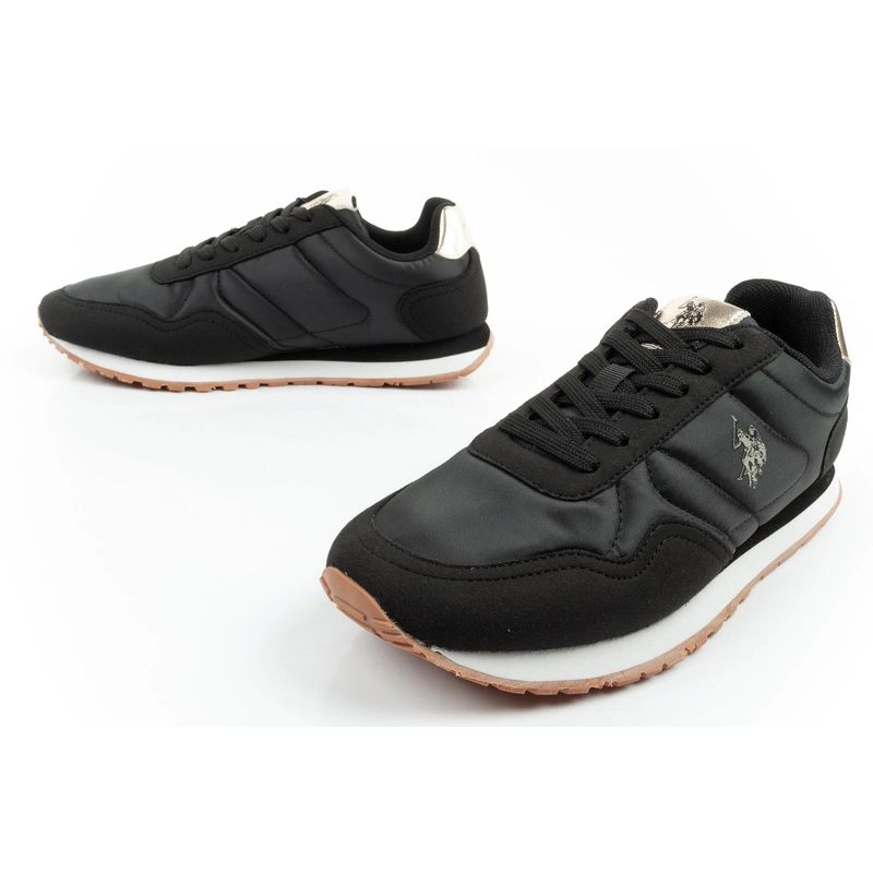 US Polo Assn sports shoes sneakers women's fashionable comfortable black Your Sports Performance