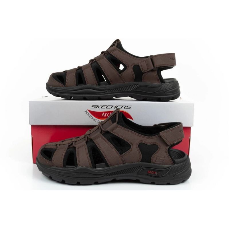 Skechers Arch Fit M 204348/CHOC Sandals Footwear/Outdoor/Skechers Skechers