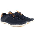 Men's Navy Blue Slip-On Sneakers Bugatti 325-AFF12-6900-4100 Bugatti