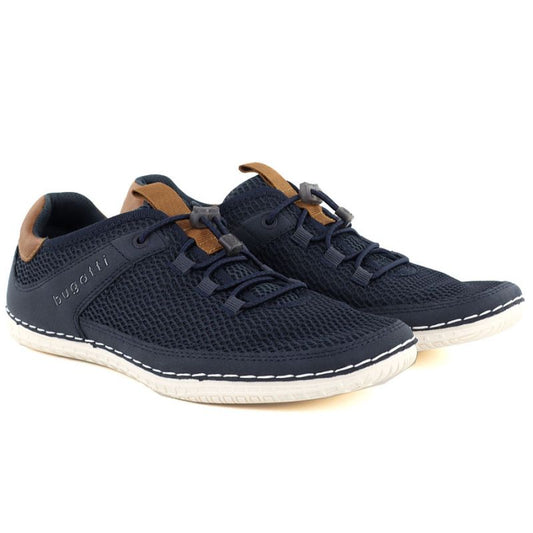 Men's Navy Blue Slip-On Sneakers Bugatti 325-AFF12-6900-4100 Bugatti