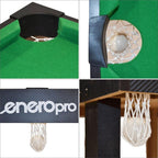 BLACK BILLIARDS TABLE 121x61x79CM ENERO PRO Accessories Your Sports Performance