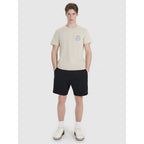 Men's regular printed T-shirt 4F 4FWSS25TTSHM1980-83S *Kategoria tymczasowa Your Sports Performance