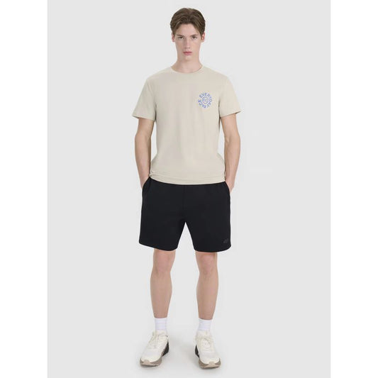 Men's regular printed T-shirt 4F 4FWSS25TTSHM1980-83S *Kategoria tymczasowa Your Sports Performance