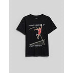 Boys' regular-fit printed T-shirt 4F 4FJRAW26TTSHM4345-20S