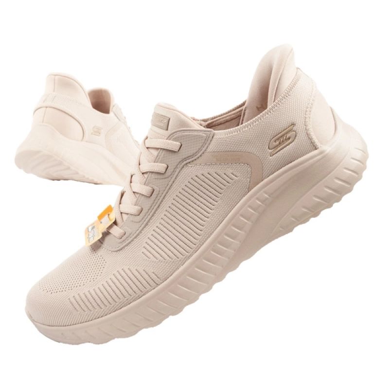 Skechers Bobs Squad-Chaos women's comfortable SLIP-INS sports shoes In preparation Your Sports Performance