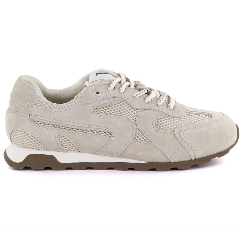 Women's beige suede leather shoes Vinceza 86426 Vinceza
