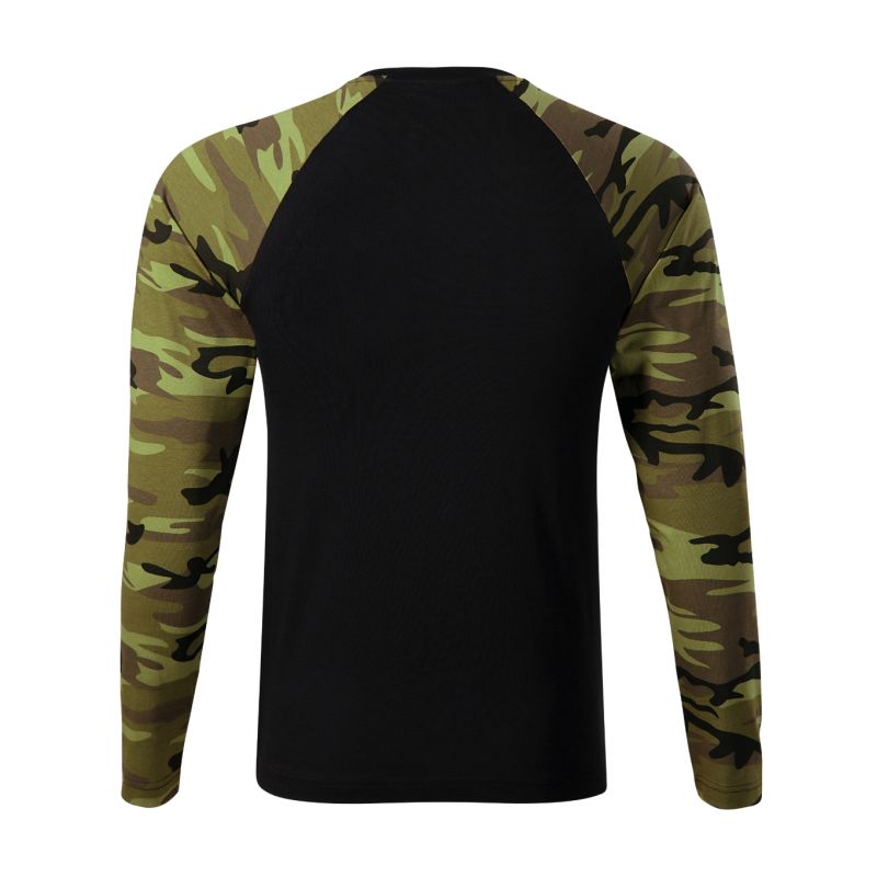 Malfini Camouflage LS M T-shirt MLI-16634 camouflage green Clothing/Lifestyle/T-shirts/Malfini Malfini