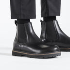 Birkenstock Highwood Slip On M LENA Black men's Chelsea boots made of genuine leather (1025764) In preparation Your Sports Performance