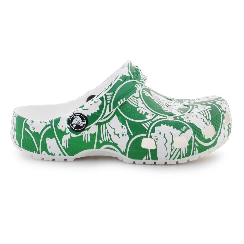 Crocs Classic Duke Print Clog K Jr 210007-3WH clogs Footwear/Swimming/Kids Crocs