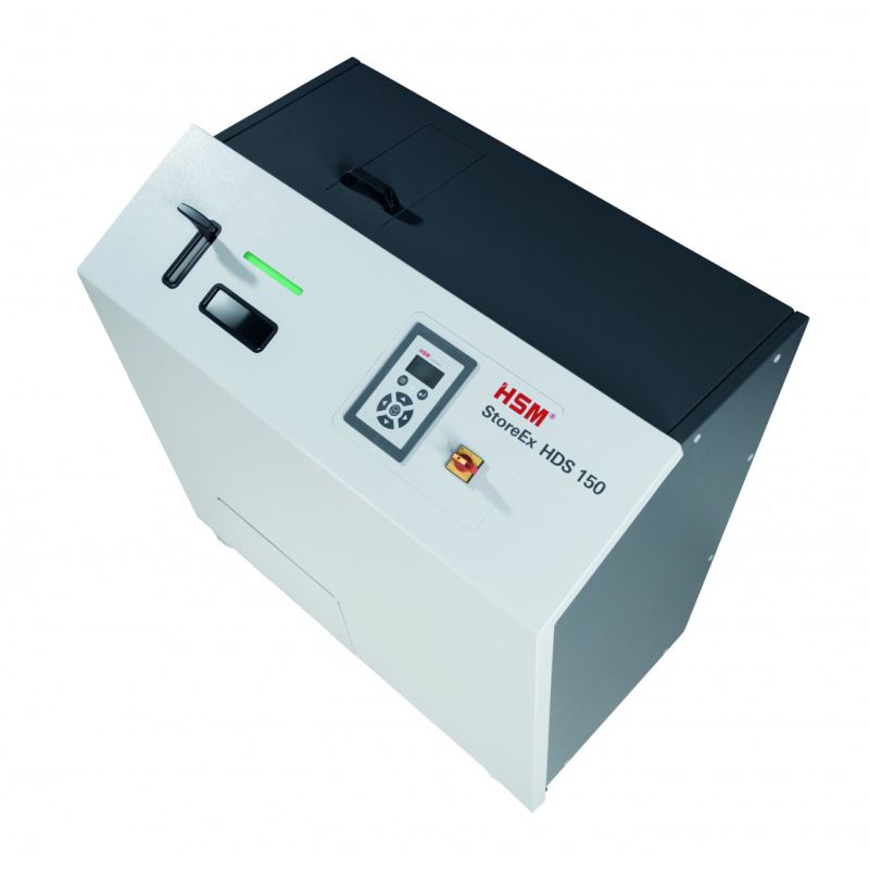 HSM StoreEx HDS 150 data media shredder Urządzenia biurowe/Niszczarki Your Sports Performance