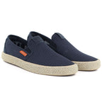 Men's slip-on espadrilles, navy blue, Bugatti TT153055 Bugatti