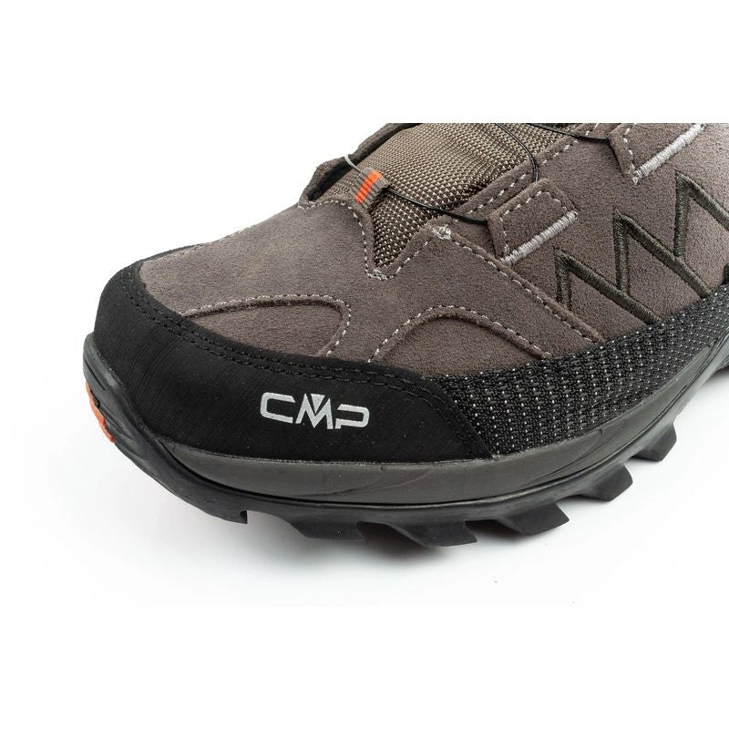 CMP Rigel men's waterproof trekking sports shoes FITGO leather CMP