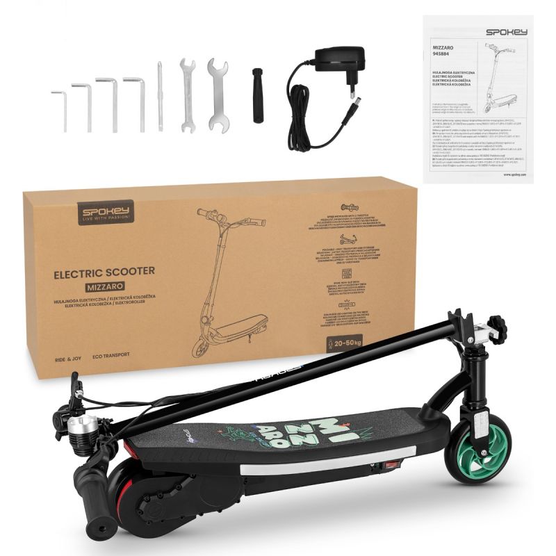 Electric scooter Spokey Mizzaro Jr SPK-945884 Accessories/Skating/Hulajnogi/Traditional/For kids/Spokey Your Sports Performance