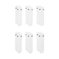Nike Everyday Cush Crew Kids Socks 6 Pairs White SX6910 100