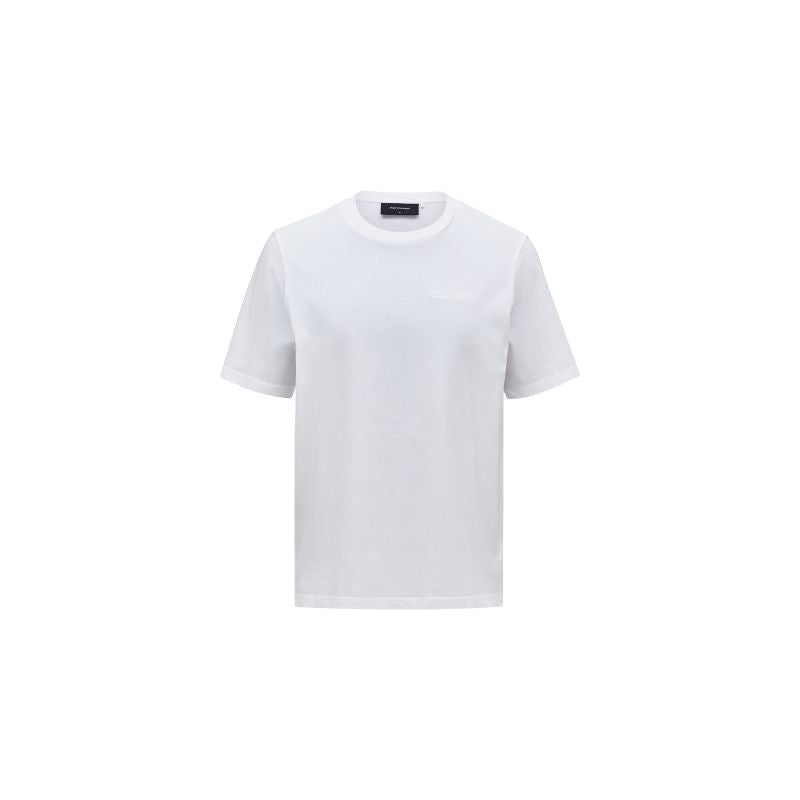 Peak Performance M Original Small Logo Tee White
