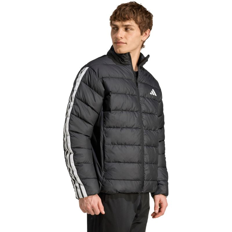 Men's adidas Essentials 3-Stripes Jacket Black JM8416 Clothing Your Sports Performance