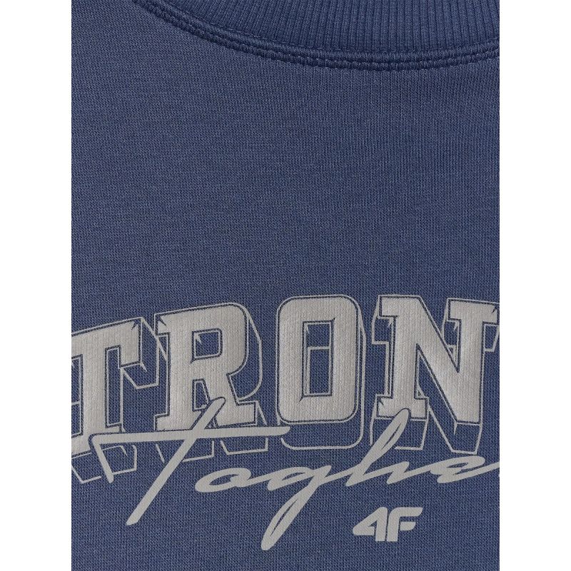 Boy's loose sweatshirt without hood 4F 4FJRSS26TSWSM2635-31S 4f