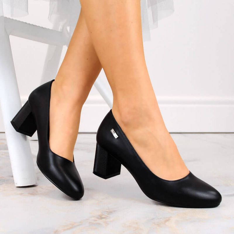 Pumps on a decorative post Sergio Leone W SK314A black Footwear/Lifestyle/Sergio Leone Your Sports Performance