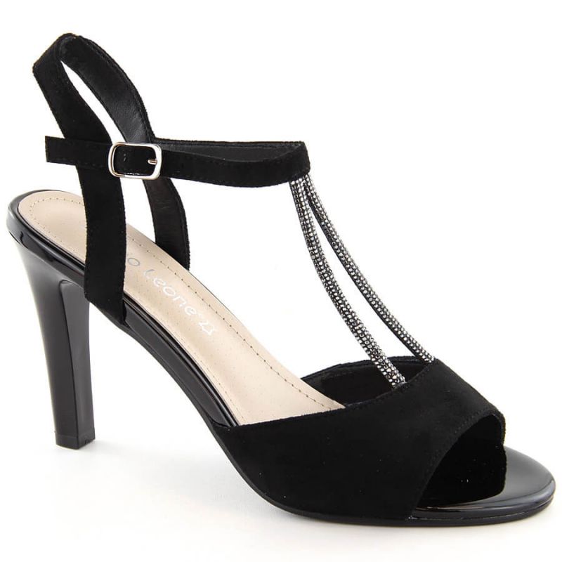 Sergio Leone W SK438 suede sandals, black Footwear/Lifestyle/Sergio Leone Your Sports Performance