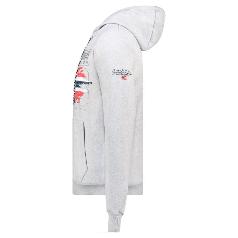 Geographical Norway Grusty Blended DB 100 M sweatshirt WZ3084H/GN-Blended Gray Clothing/Outdoor/Geographical Norway Your Sports Performance