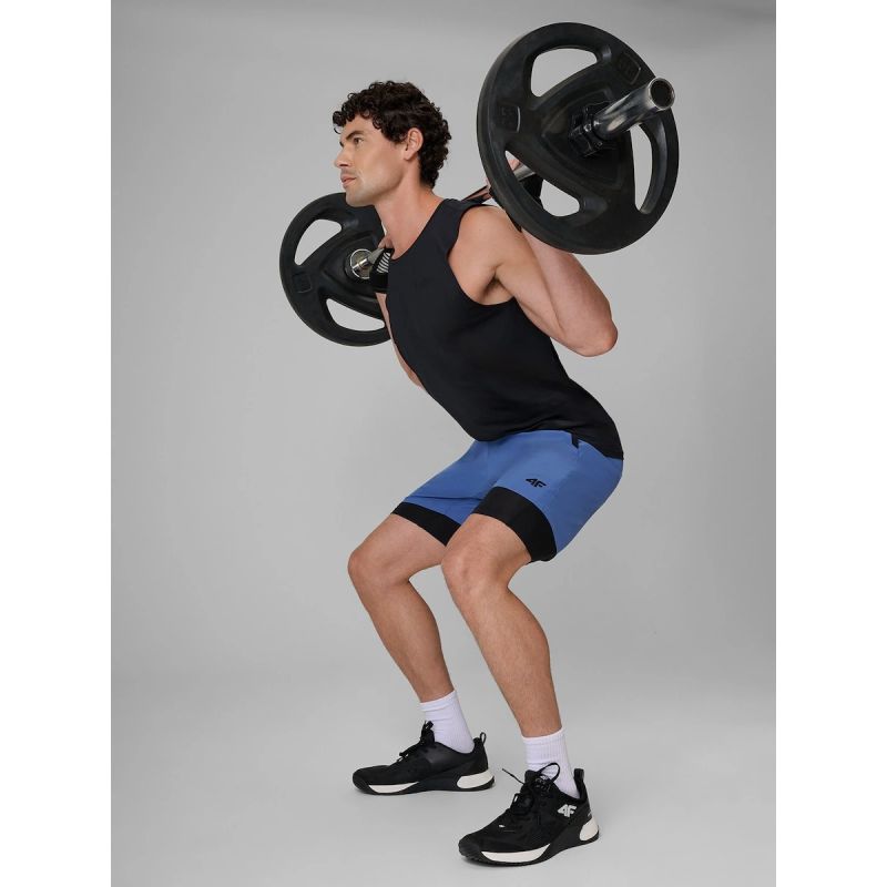 Men's quick-drying training shorts 4F 4FRAW26TFSHM1891-33S