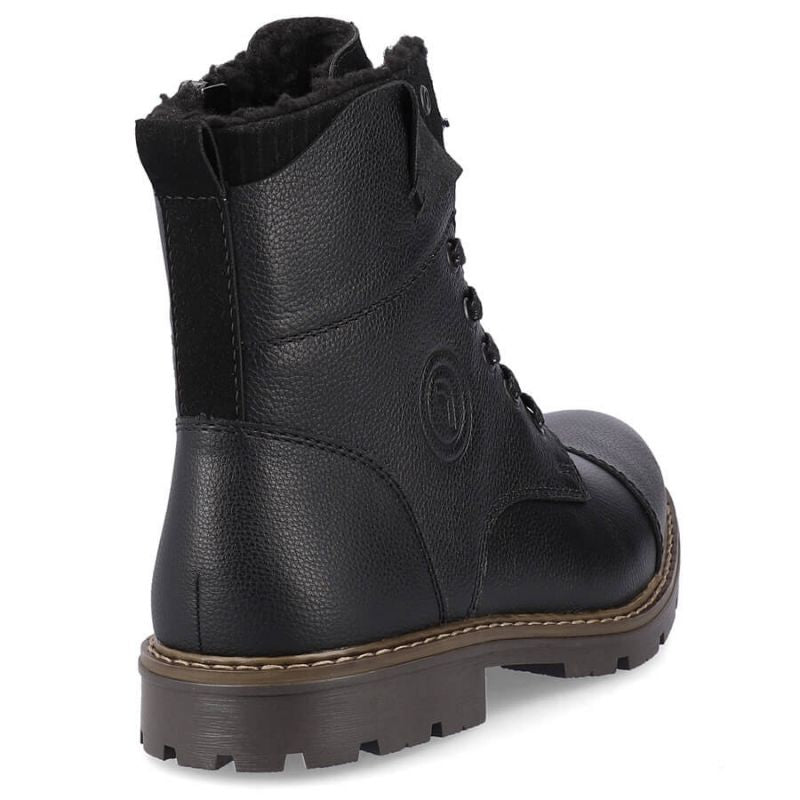 Leather boots insulated with wool Rieker M RKR296A black Footwear/Outdoor/Rieker Your Sports Performance