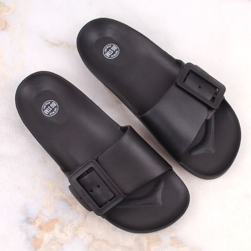 Black beach slippers Big Star W FF274A389 Footwear/Outdoor Your Sports Performance