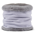 Bandana BUFF KNITTED NECKWARMER KESHA CRYSTAL?GREY