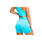 GymHero California Cute Shorts BABYBLUE Blue L In preparation Your Sports Performance