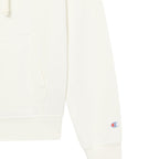 Champion Women's Hooded Sweatshirt Cream 118160 WW049 In preparation Your Sports Performance